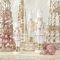 Soldier in Cloche Tabletop Decor Set of 2