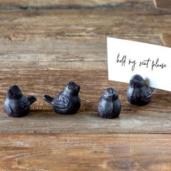 Songbird Place Card Holders Set of 4