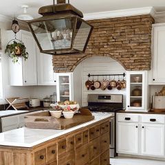 Sophisticated Farmhouse 4 Light Pendant