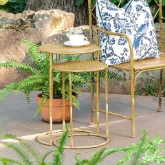 Southern Classics Metal Nesting Tables Set of 2