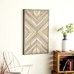 Southwestern Geometric Wooden Wall Decor