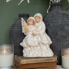 Sparkling Winter Ladies Tabletop Figure