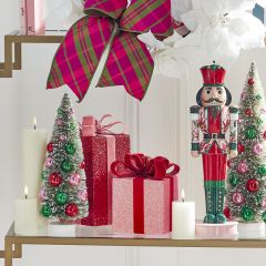 Sparkly Gift With Bow Set of 2