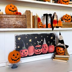 Spooky Pumpkins Wall Art