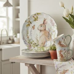 Spring Meadow Ceramic Dinner Plate