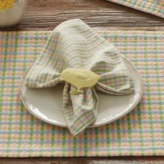 Spring Plaid Farmhouse Napkin