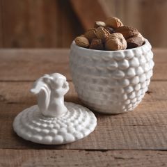 Squirrel Top Lidded Canister