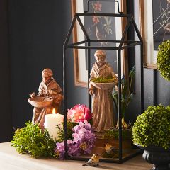 St. Francis Bird Feeder Figure
