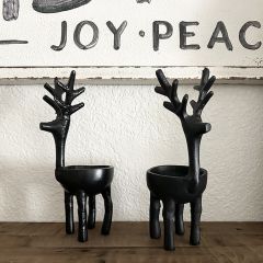 Standing Deer Decorative Display Bowl