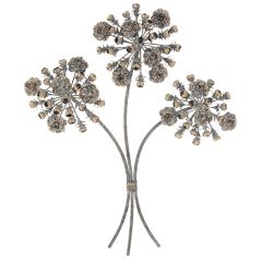 Standing Metal Hydrangea Stems