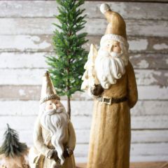 Standing Old World Santa Set of 2