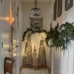 Standing Twig Christmas Tree Set of 3