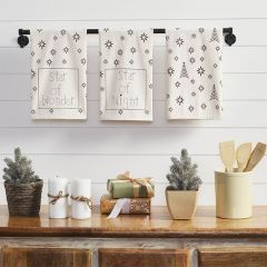 Star of Wonder Holiday Tea Towel Set of 3
