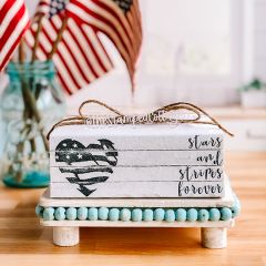 Stars and Stripes Forever Books Stack