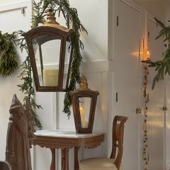 Stately Candle Lantern Set of 2