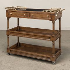 Stately Rolling Bar Cart | SHIPS FREE