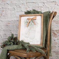 Stay Warm And Cozy Framed Wall Art