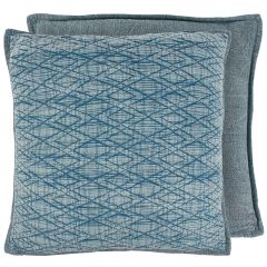 Stitched Diamond Pattern Throw Pillow