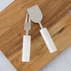 Stone Handle Cheese Server Set of 2