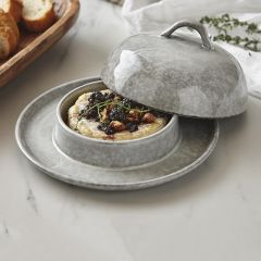Stoneware Dome Brie Baker