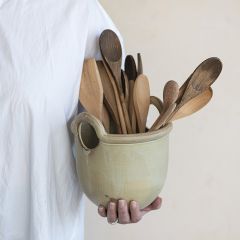 Stoneware Serving Urn With Handles