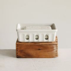 Stoneware Soap Dish
