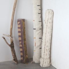 Stonewashed Abstract Design Area Rug