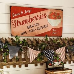 Strawberry Canvas Wall Art