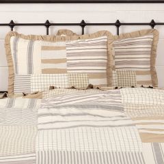 Stripe Pattern Country Sham Standard
