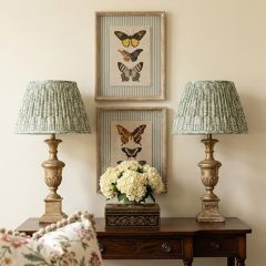 Striped Butterfly Framed Wall Art Set of 2