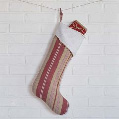Striped Christmas Stocking