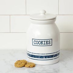Striped Cookie Jar
