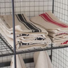 Striped Farmhouse Kitchen Towel Set of 6