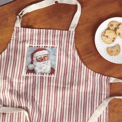 Striped Santa Apron