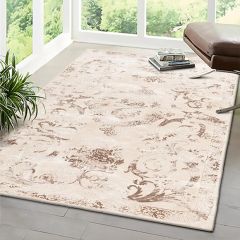 Subtle Flourishes Medallion Area Rug