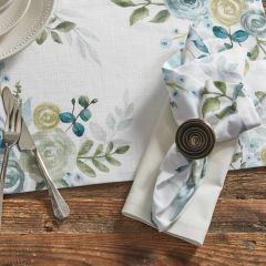 Subtle Shades Floral Dinner Napkin Set of 4
