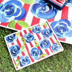 Summer Celebrations Bamboo Placemat Set of 4