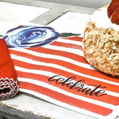 Summer Celebrations Paper Placemat Set of 25