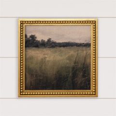 Summer Landscape Print in Gold Frame