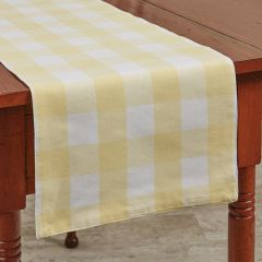 Sunshine Buffalo Plaid Table Runner