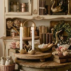 Swan Candle Holder Set of 2