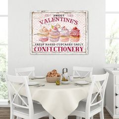Sweet Valentines Canvas Wall Art
