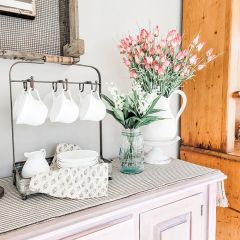 Tabletop Caddy With Hooks