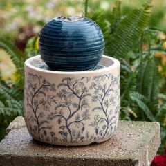 Tabletop Ceramic Ball Fountain