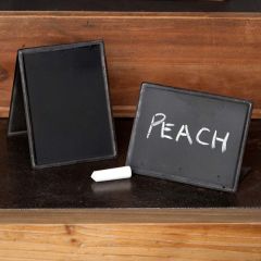 Tabletop Chalkboard Bin Sign