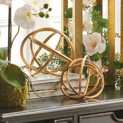 Tabletop Orb Figure Set of 2