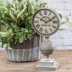 Tabletop Pedestal Clock