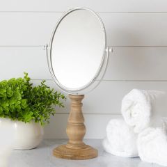 Tabletop Pedestal Mirror