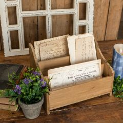 Tabletop Wooden Tiered Organizer