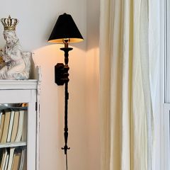 Tall Distressed Provincial Sconce